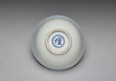 图片[2]-Small bowl with “tan (shrine)” character in underglaze blue, Ming dynasty, Xuande reign (1426-1435)-China Archive